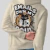 emails-own-my-soul-white-hoodie-back-mockup Emails Own My Soul Burnout Hoodie | Black Scowl WFH Humor