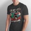 "I'm Not Lost, I'm Just Portland-ing" Cat T-Shirt