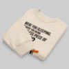 "Useless Piece" Heavyweight Oversize Sweatshirt | Black Scowl