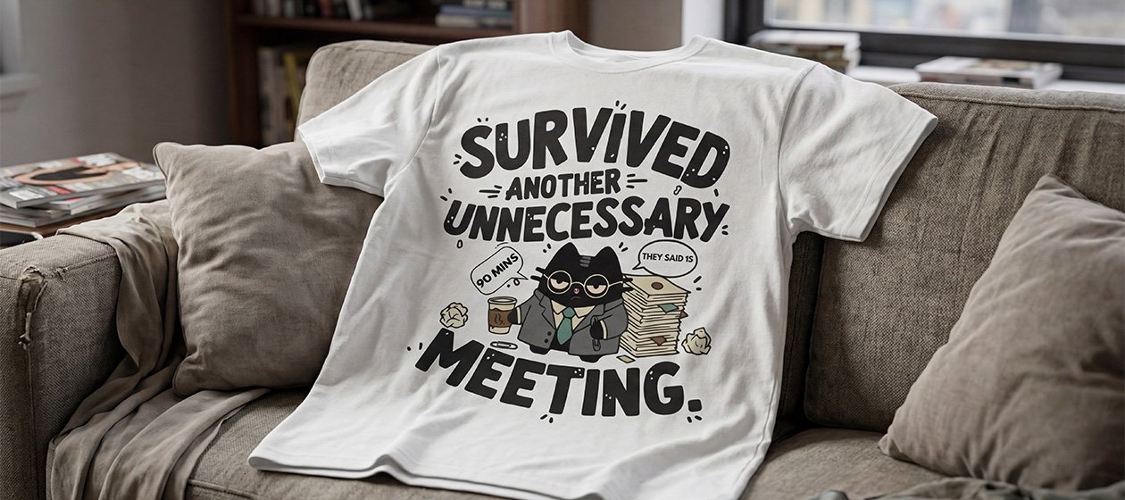 blackscowl t-shirt model in funny design