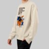 "Useless Piece" Heavyweight Oversize Sweatshirt | Black Scowl