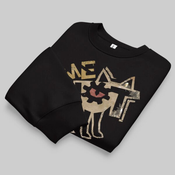 Same Sh*t New Day – Black Heavyweight Crewneck Oversized Sweatshirt