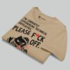 Technical Difficulties F*ck Off – Sand Heavyweight Oversized T-Shirt