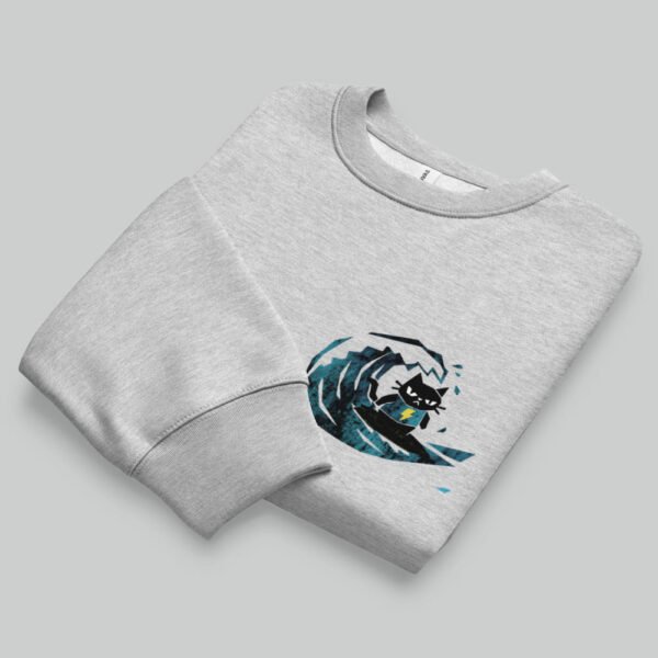 Black Scowl "Garbage Expectations" Oversized Sweatshirt