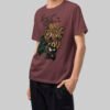 Devouring You – Maroon Heavyweight Oversized T-Shirt