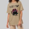Too Broke for Therapy – Sand Heavyweight Oversized T-Shirt