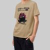 Too Broke for Therapy – Sand Heavyweight Oversized T-Shirt
