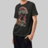 Running on Nothing – Black Heavyweight Oversized T-Shirt