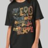 Zero Energy Full Attitude – Black Heavyweight Oversized T-Shirt